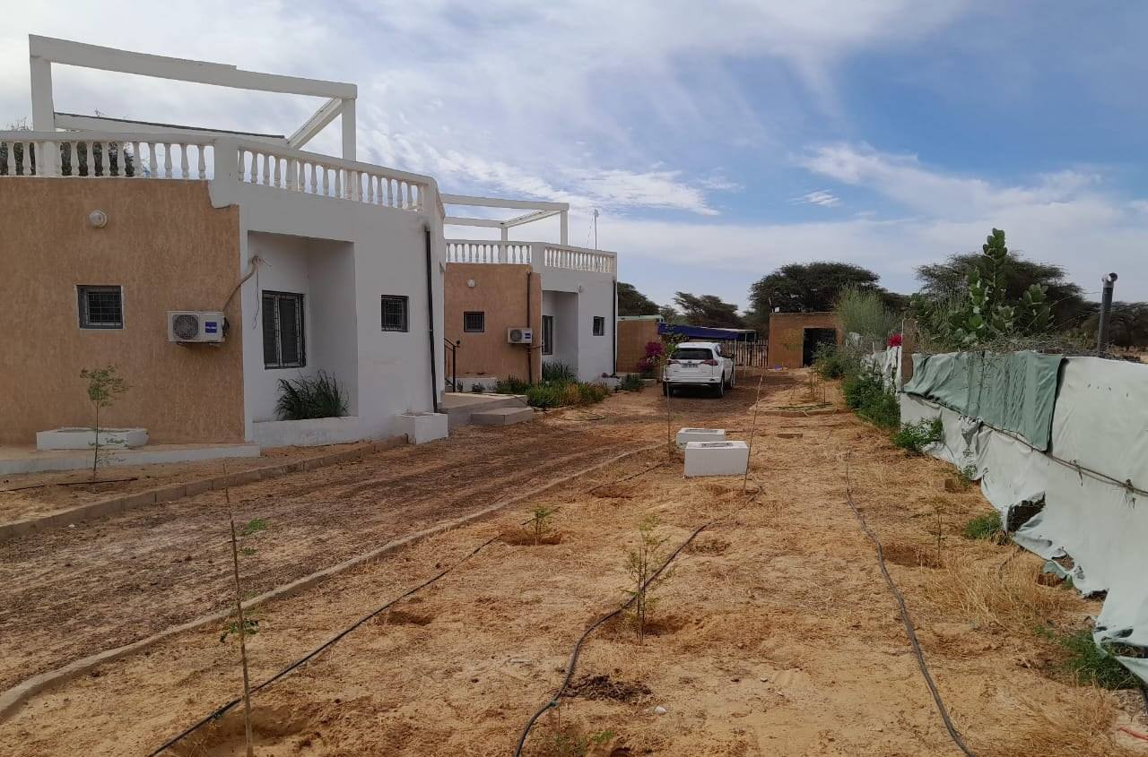 Logement des volontaires à la ferme